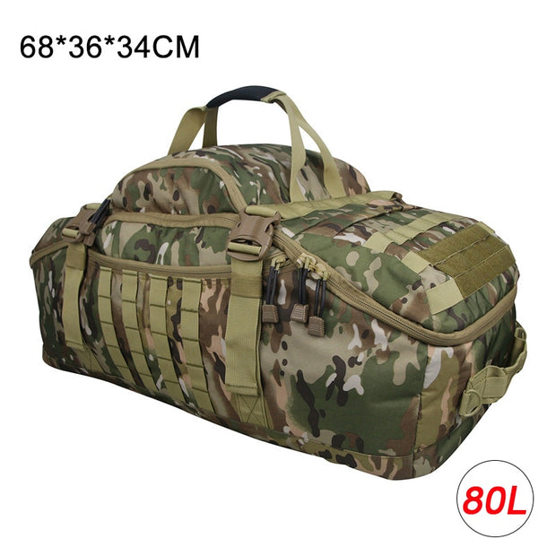 40L 60L 80L Men Army Sport Gym Bag Military Tactical Waterproof Backpack Molle Camping Backpacks Sports Travel Bags 0 DailyAlertDeals 80L OCP China 