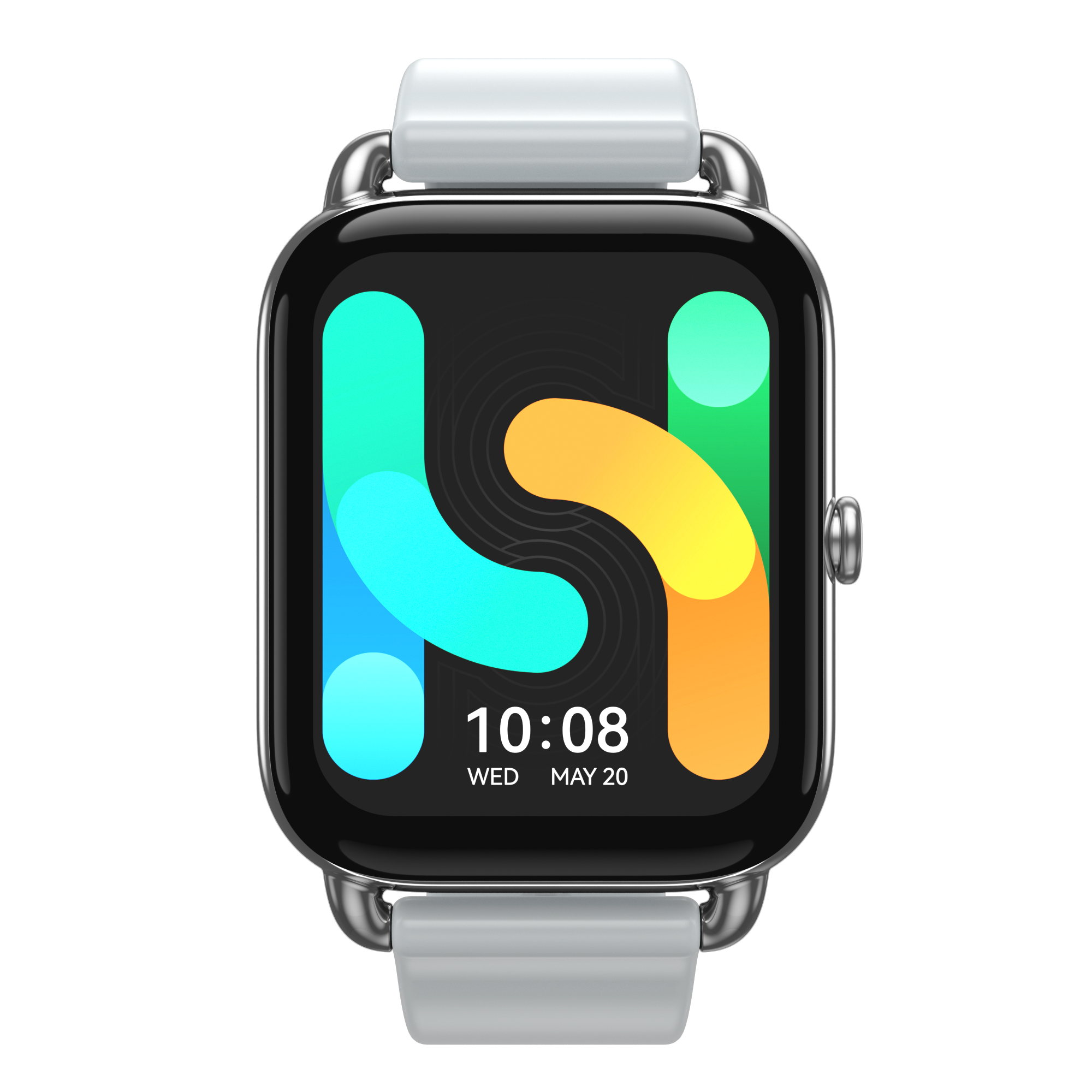 HAYLOU RS4 Plus Smartwatch 1.78 AMOLED Display 105 Sports Modes 10-day Battery Life Smart Watch  for Men Smart Watch for Women smart watch DailyAlertDeals Sliver OrdinaryStrap  
