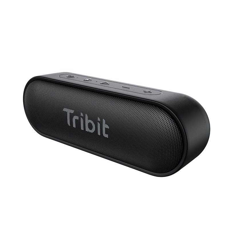 Tribit XSound Go Portable Bluetooth Speaker IPX7 Waterproof Better Bass 24-Hour Playtime For Party Camping Speakers Type-C AUX Bluetooth Portable Speaker DailyAlertDeals USA Black 