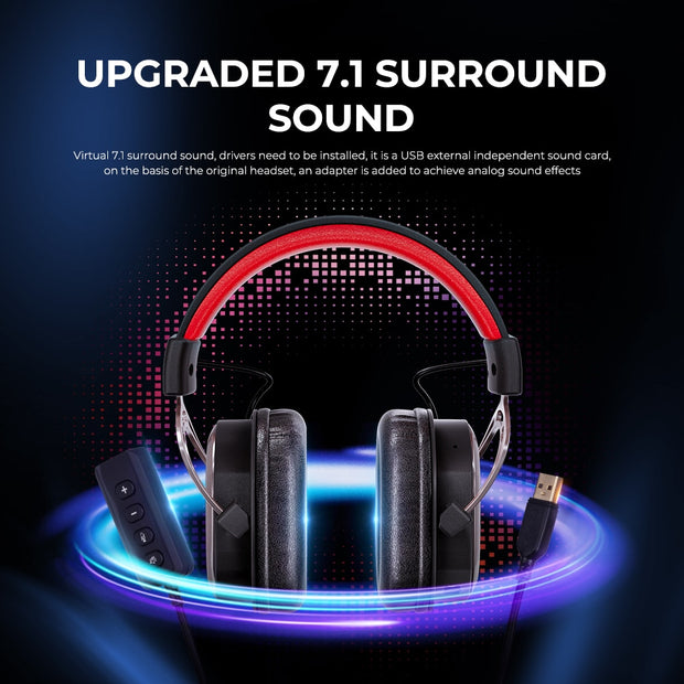 Gamer Headphones Wired Gaming Headset with 3.5mm Plug 50mm Drivers Surround Sound HD Mic for PS4 PS5 XBox PC Laptop Gaming headphones DailyAlertDeals   
