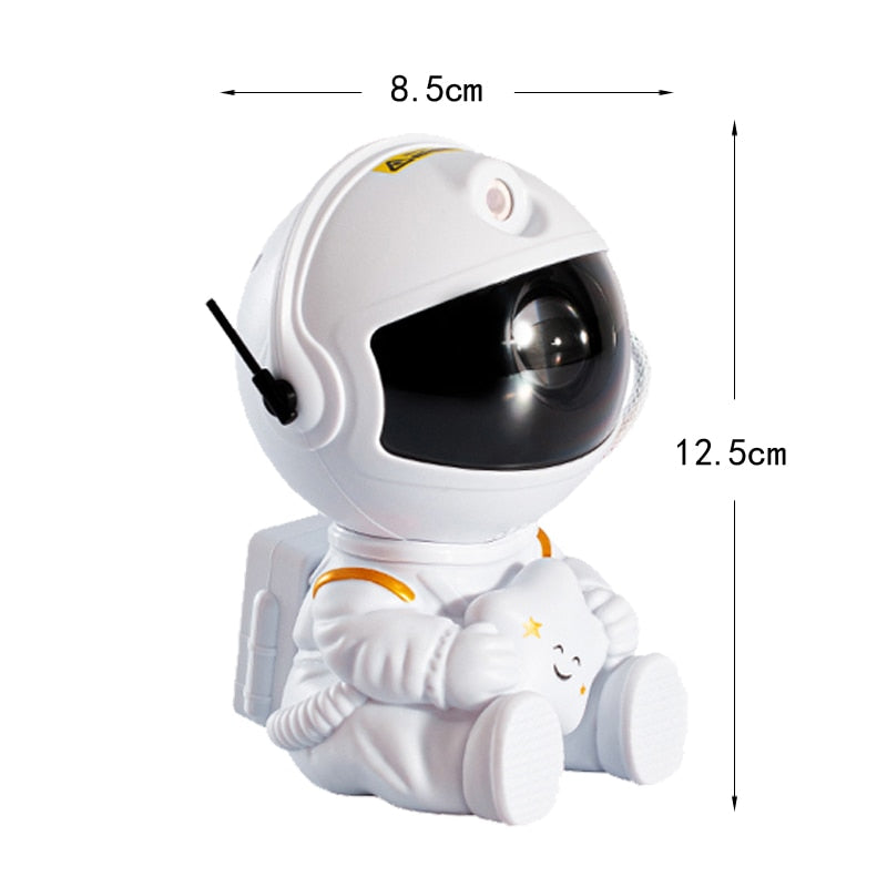 2022 NEW Astronaut Projector Starry Sky Galaxy Stars Projector Night Light LED Lamp for Bedroom Room Decor Decorative Nightlights astronaut galaxy projector DailyAlertDeals   