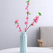 Nordic Style Flower Vase Living Room Decoration Ornaments Modern Origami Plastic Vases Pot for Flower Arrangements Home Decor ornaments DailyAlertDeals   