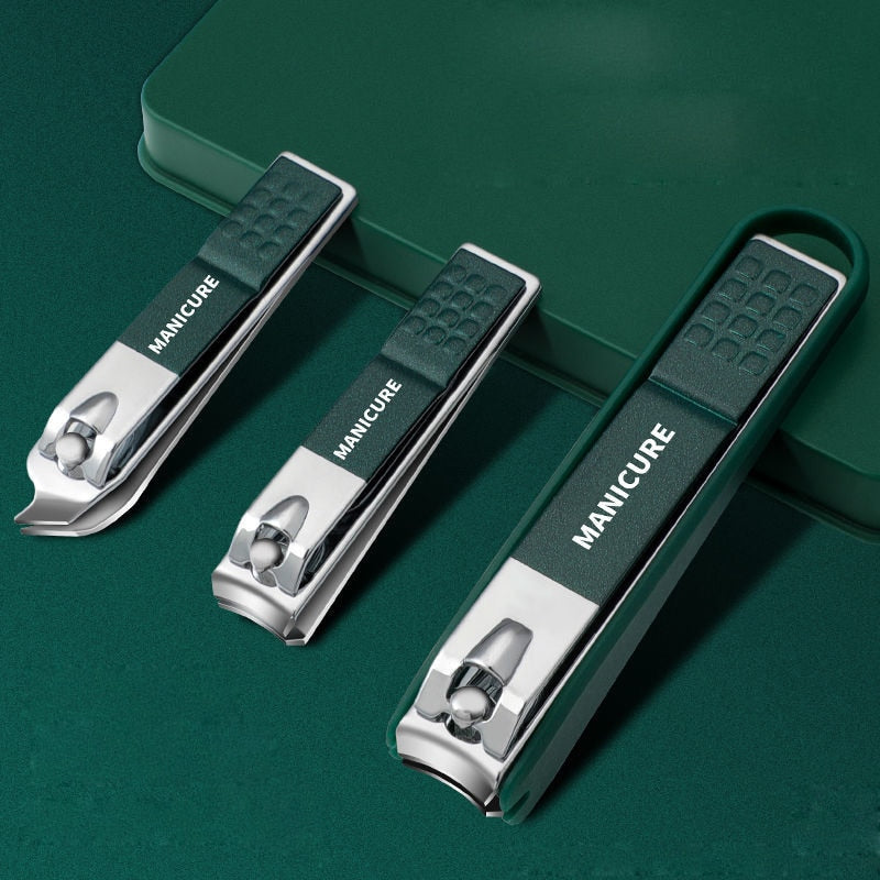 Branded Nail Clipper Set Manicure & Pedicure Tools For Men & Women Travel Nail Care Set Nail Clippers DailyAlertDeals   