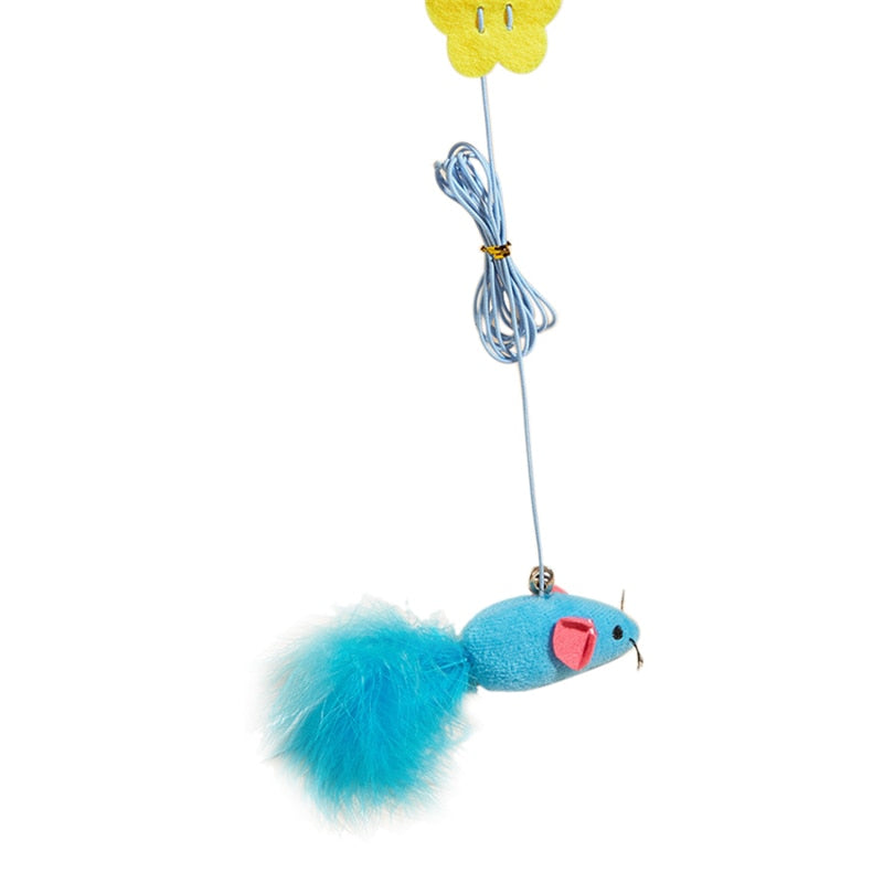 Interactive Hanging Cat Toy Simulation Cat Toy Funny Self-hey Interactive Toy for Kitten Playing Teaser Wand Toy Cat Supplies Hanging Cat Toy DailyAlertDeals s 19 CN 