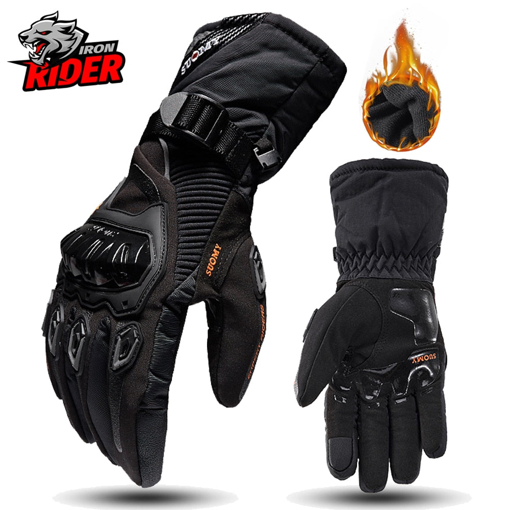 Motorcycle Gloves Windproof Waterproof Guantes Moto Men Motorbike Riding Gloves Touch Screen Moto Motocross Gloves Winter Motorbike Riding Gloves DailyAlertDeals   