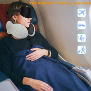 U Shaped Memory Foam Neck Pillows Soft Travel Pillow Massage Neck Pillow Sleeping Airplane Pillow Cervical Healthcare Bedding Pillows DailyAlertDeals   