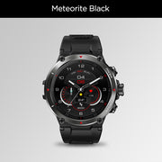 Zeblaze Stratos 2 GPS Smart Watch AMOLED Display 24h Health Monitor 5 ATM Long Battery Life Smartwatch for Men smart watch DailyAlertDeals Meteorite Black  