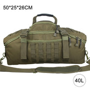 40L 60L 80L Waterproof Travel Bags Large Capacity Luggage Bags Men Duffel Bag Travel Tote Weekend Bag Military Duffel Bag 0 DailyAlertDeals 40L Army Green China 