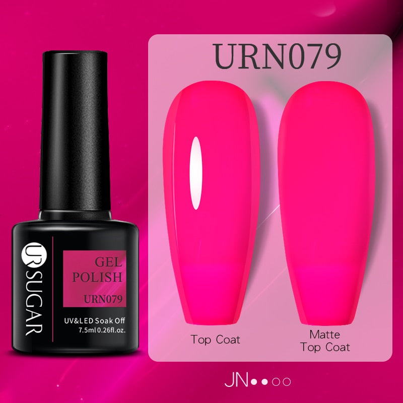 UR SUGAR Sparkling Gel Nail Polish Reflective Glitter Nail Gel Semi Permanent Nail Art Varnish For Manicures Need Base Top Coat 0 DailyAlertDeals