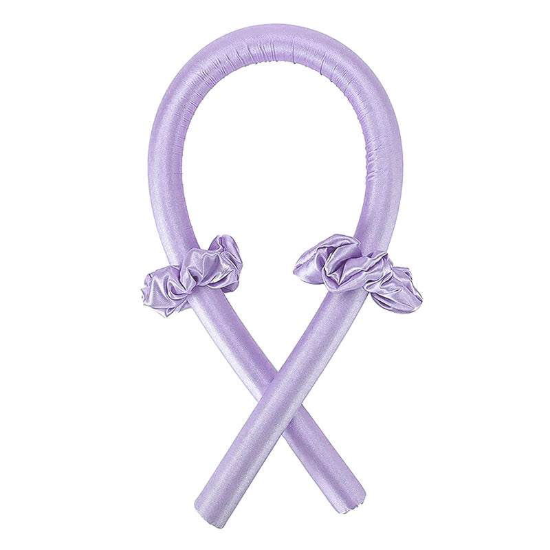 Heatless Curling Rod Headband Lazy Curler Headband Make Hair Soft And Shiny Hair Curler Hairdressing Tools Heatless Hair Curls 0 DailyAlertDeals purple  