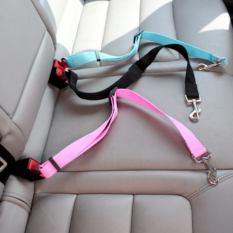 Cat Car Seat Belt Dog Accessories Adjustable Harness Lead Leash 0 DailyAlertDeals   