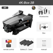 XT6 Mini Drone 4K 1080P HD Camera WiFi Fpv Air Pressure Altitude Hold Foldable Quadcopter RC Dron Kid Toy Boys GIfts Mini Drone 4K 1080P HD Camera DailyAlertDeals 4K Box 3B USA 