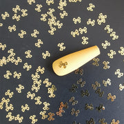 100Pcs/Lot Gold Metal Nail Decals Ultra-thin Flakes Nail Bling Rhinestone Cute 3D Nail Art Decorations Charm Nail Art Rivets 0 DailyAlertDeals 619  
