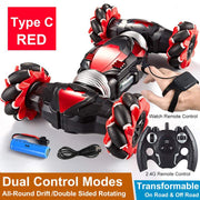 RC Car 4WD Radio Control Stunt Car Gesture Induction Twisting Off-Road Vehicle Drift RC Toys With Light &amp; Music RC Car Toys for children DailyAlertDeals   