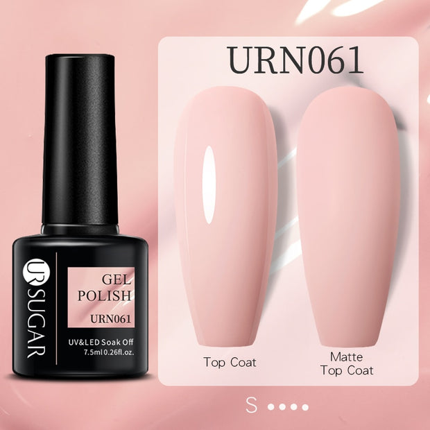 UR SUGAR Sparkling Gel Nail Polish Reflective Glitter Nail Gel Semi Permanent Nail Art Varnish For Manicures Need Base Top Coat 0 DailyAlertDeals URN061  