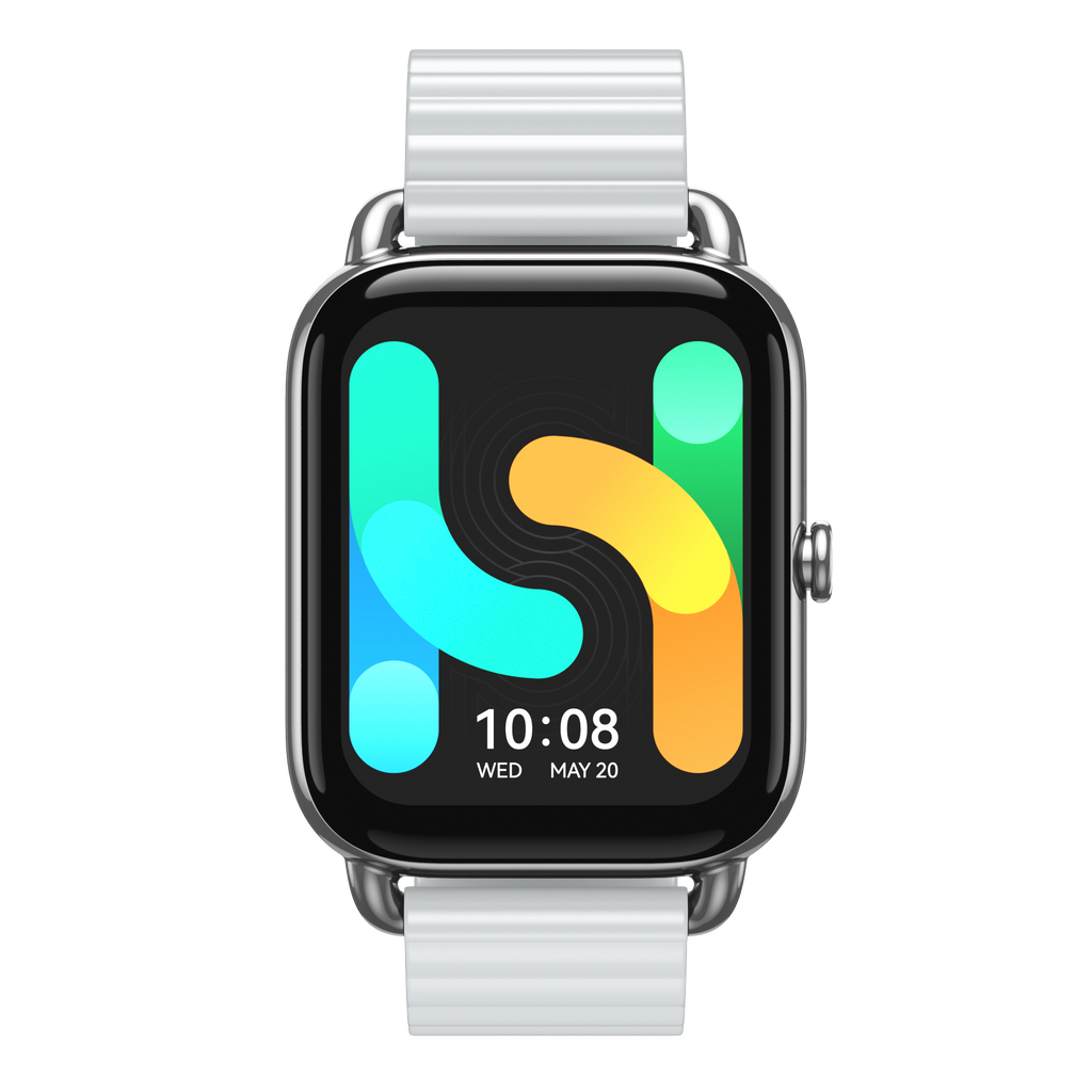 HAYLOU RS4 Plus Smartwatch 1.78 AMOLED Display 105 Sports Modes 10-day Battery Life Smart Watch  for Men Smart Watch for Women smart watch DailyAlertDeals Sliver MagneticStrap  