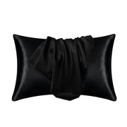 100% Natural Mulberry Silk Pillow Case Real Silk Protect Hair Skin Pillowcase Any Size Customized Bedding Pillow Cases Cover Pillowcases & Shams DailyAlertDeals black 51x66cm 1pc 