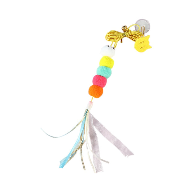 Interactive Hanging Cat Toy Simulation Cat Toy Funny Self-hey Interactive Toy for Kitten Playing Teaser Wand Toy Cat Supplies Hanging Cat Toy DailyAlertDeals Feather Caterpillar3 CN 