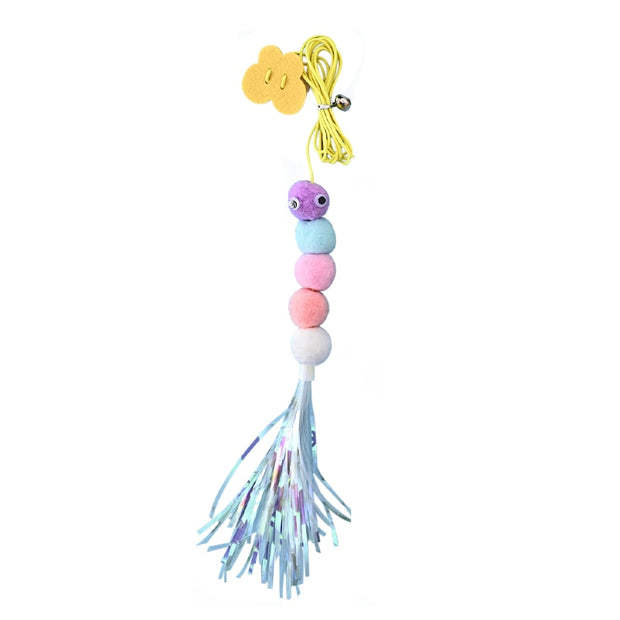 Interactive Hanging Cat Toy Simulation Cat Toy Funny Self-hey Interactive Toy for Kitten Playing Teaser Wand Toy Cat Supplies Hanging Cat Toy DailyAlertDeals Caterpillar CN 