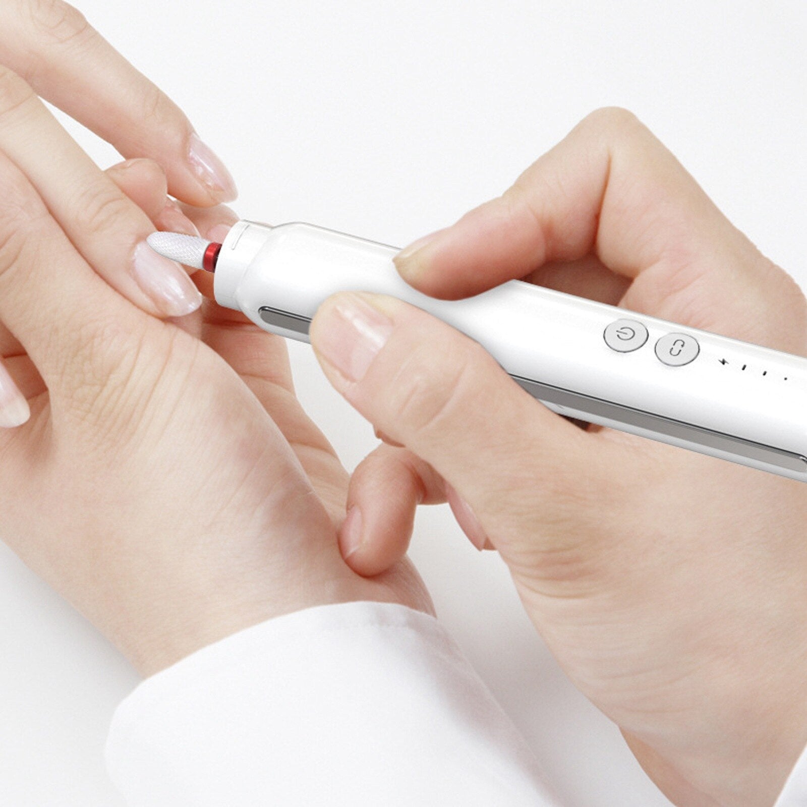Portable Mini Nail Drill Machine Rechargeable Nail Manicure Wireless Pedicure Electric Nail File Drill Manicure Tool Machine Portable Rechargeable Nail Manicure Machine tool DailyAlertDeals   