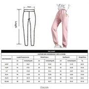New Thick Fleece Guard Pants Women Casual Harlan Pants Versatile Straight Pants Trendy Ankle-Length Trousers Warm Sweatpants 0 DailyAlertDeals   