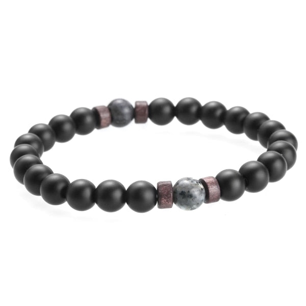 Men Bracelet Natural Moonstone Bead Tibetan Buddha Bracelet chakra Lava Stone Diffuser Bracelets Men Jewelry gift 0 DailyAlertDeals L  
