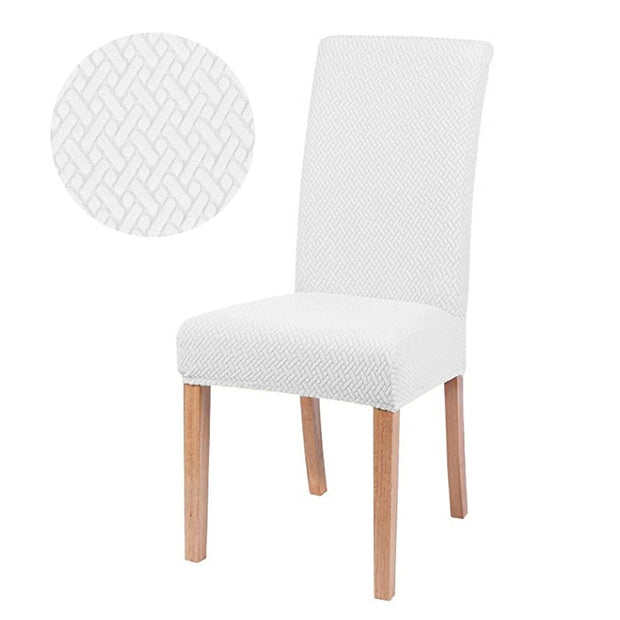 1/2/4/6 Pieces jacquard fabric Chair Cover Universal Size Most Cheap Chair Covers Seat Slipcovers For Dining Room Home Decor high chair covers DailyAlertDeals 3786-23 China 1 Piece