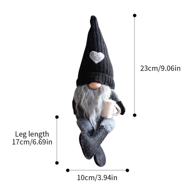 Coffee Gnome Dolls Coffee Gnomes Plush Coffee Bar Decoration for Farmhouse Kitchen Plush Doll Christams Decorations for Home 0 DailyAlertDeals B China 