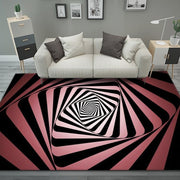 3D Vortex Illusion Carpet Entrance Door Floor Mat Abstract Geometric Optical Doormat Non-slip Floor Mat Living Room Decor Rug Carpets & Rugs DailyAlertDeals 5 50x80cm 20x31 inch 