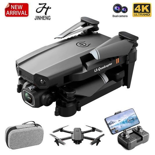 XT6 Mini Drone 4K 1080P HD Camera WiFi Fpv Air Pressure Altitude Hold Foldable Quadcopter RC Dron Kid Toy Boys GIfts Mini Drone 4K 1080P HD Camera DailyAlertDeals   