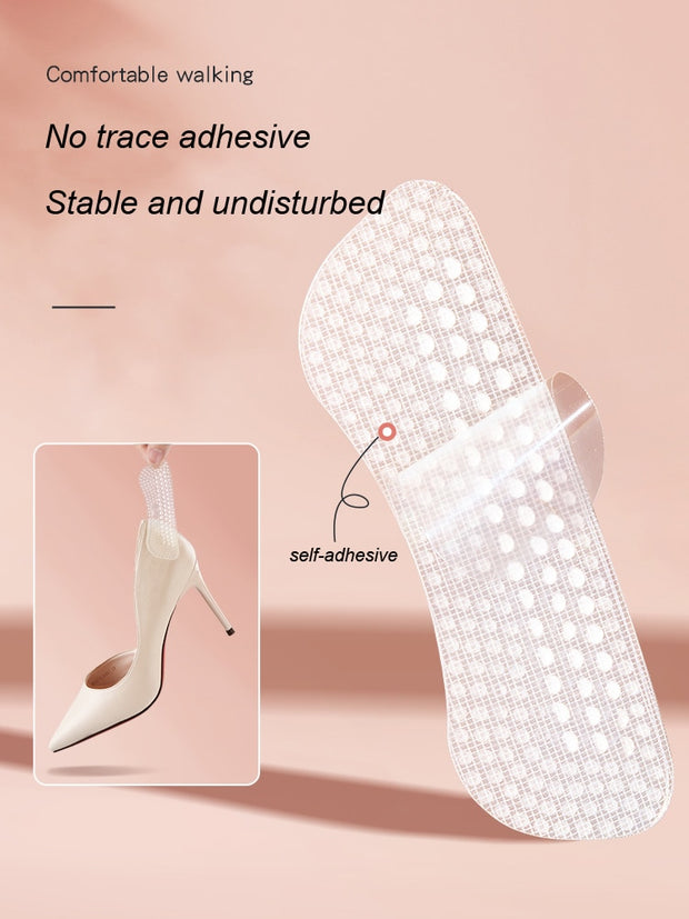 Upgrade Silicone Heel Stickers Heels Grips for Women Men Anti Slip Heel Cushions Non-Slip Inserts Pads Foot Heel Care Protector 0 DailyAlertDeals   