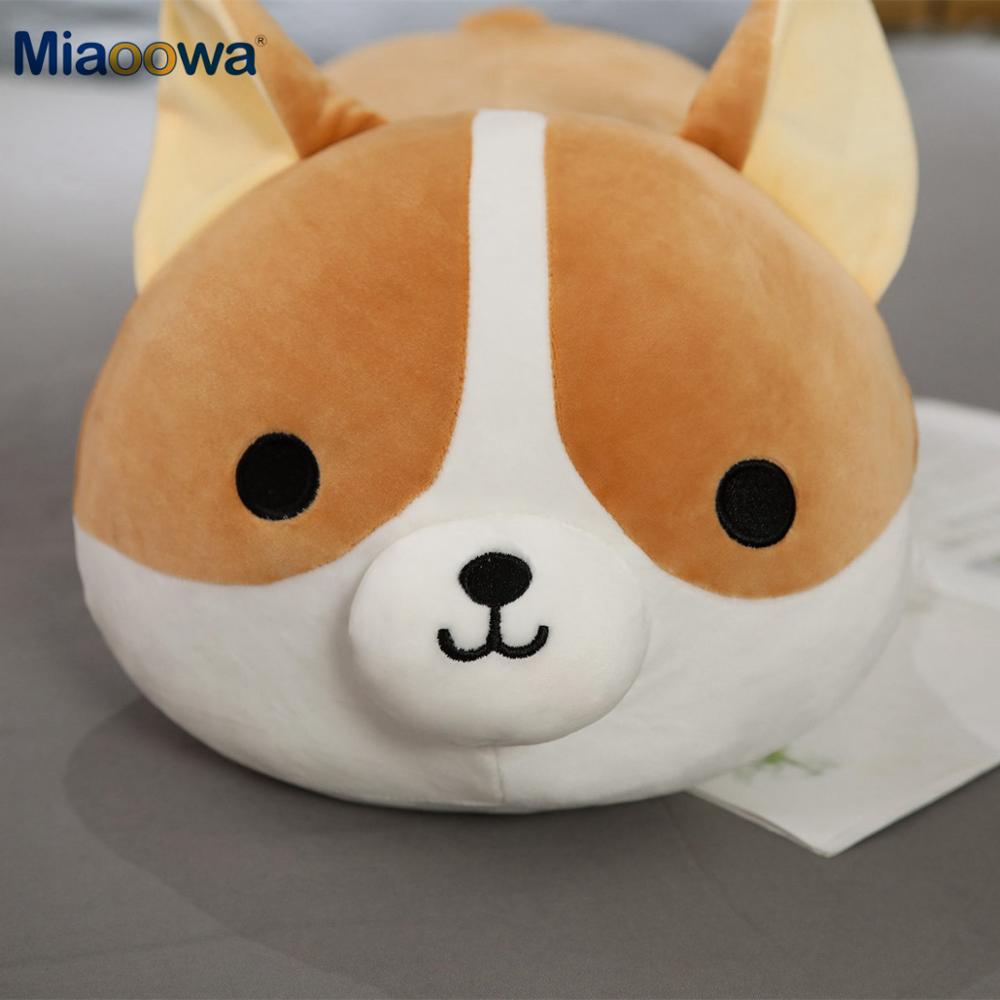 Corgi Plush Dog Teddy Bear Toys Stuffed Animal Puppy Plush Dog Pillow Soft Lovely Doll Kawaii Christmas Gift for Kids Corgi plush dog teddy bear toy DailyAlertDeals   