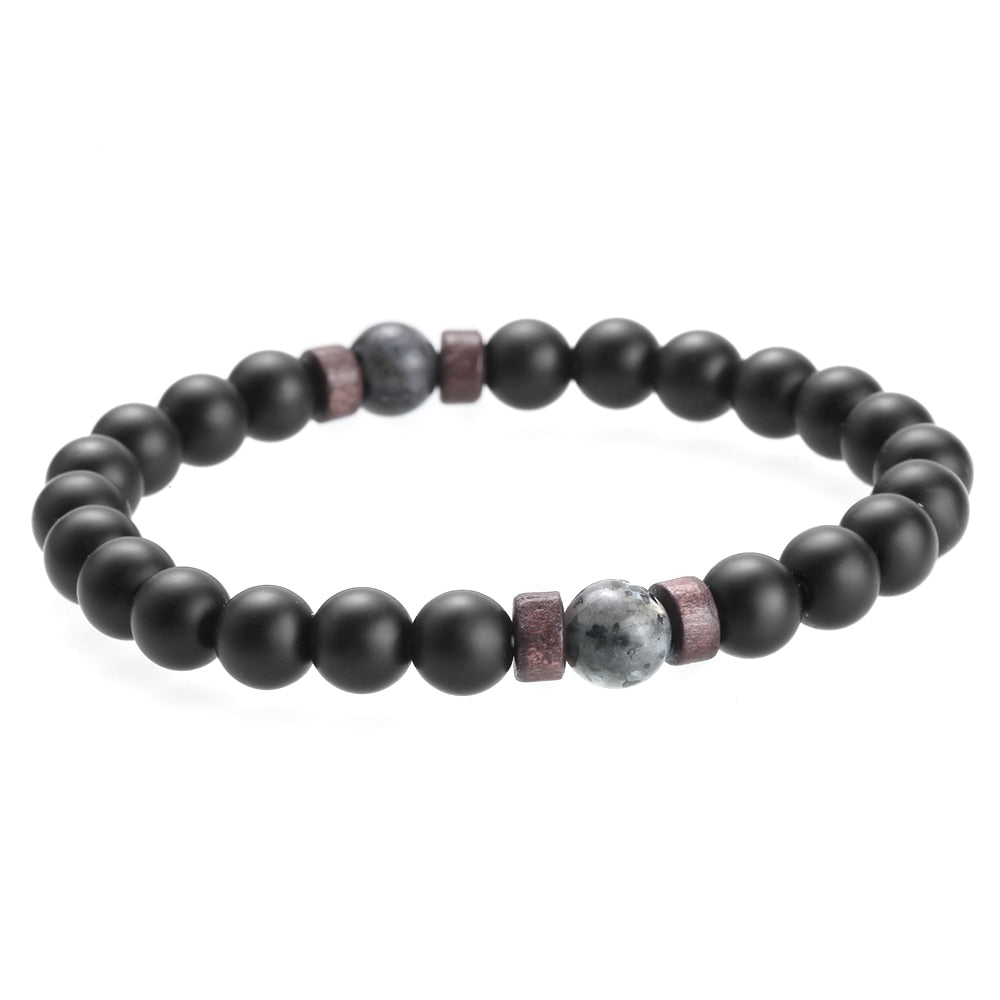Men Bracelet Natural Moonstone Bead Tibetan Buddha Bracelet chakra Lava Stone Diffuser Bracelets Men Jewelry gift 0 DailyAlertDeals   