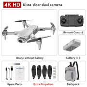 L900 PRO GPS Drone 4K HD Professional Dual Camera Aerial Stabilization Brushless Motor Foldable Quadcopter Helicopter RC 1200M CAMERA DRONE DailyAlertDeals 4K-Gray-Backpack-1B Poland 