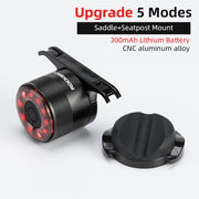 ROCKBROS Bicycle Smart Auto Brake Sensing Light IPx6 Waterproof LED Charging Cycling Taillight Bike Rear Light Accessories Q5 0 DailyAlertDeals Q1 China 