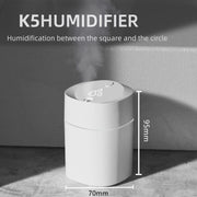 K5 Aromatherapy Humidifier Car Mini Desktop USB Household Business Cute Pet Mute Gift Humidifier Humidifiers DailyAlertDeals   
