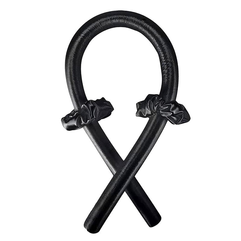 Heatless Curling Rod Headband Lazy Curler Headband Make Hair Soft And Shiny Hair Curler Hairdressing Tools Heatless Hair Curls 0 DailyAlertDeals Black  