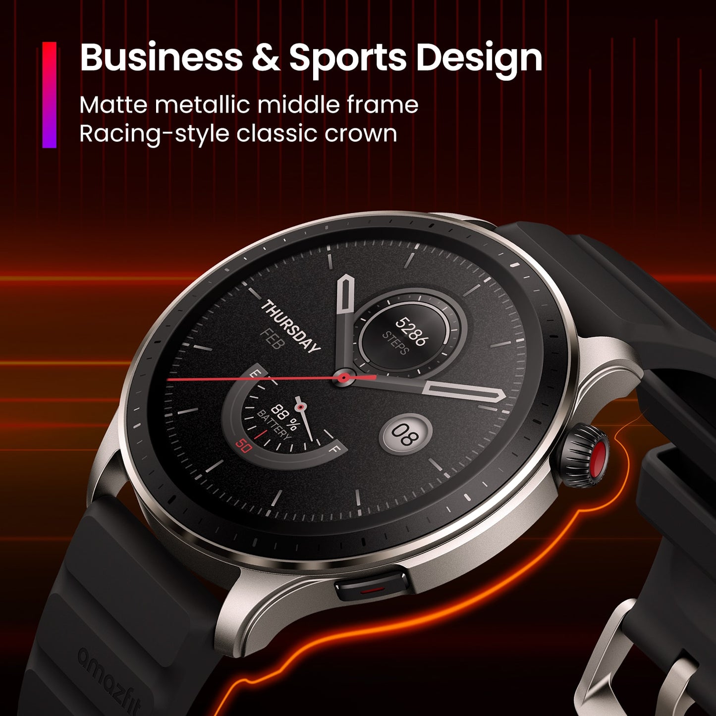 NEW Amazfit GTR 4 Smartwatch Alexa Built 150 Sports Modes Bluetooth Phone Calls Smart Watch 14Days Battery Life smart watch DailyAlertDeals   