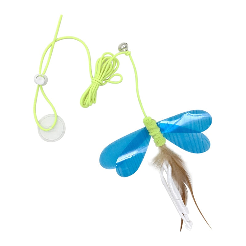 Interactive Hanging Cat Toy Simulation Cat Toy Funny Self-hey Interactive Toy for Kitten Playing Teaser Wand Toy Cat Supplies Hanging Cat Toy DailyAlertDeals s 2 CN 