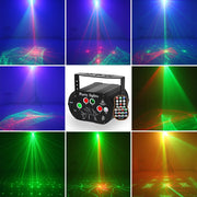 ALIEN RGB Mini DJ Disco Laser Light Projector USB Rechargeable LED UV Sound Strobe Stage Effect Wedding Xmas Holiday Party Lamp 0 DailyAlertDeals   