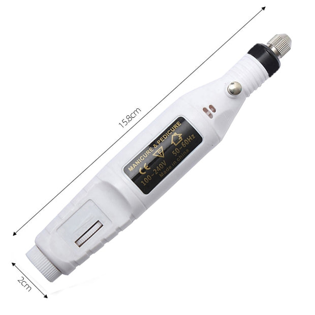 Professional Electric Nail Drill Machine Pedicure Manicure Drill Set Milling Cutters Set Nail File 20000RPM Polishing Equipment 0 DailyAlertDeals   