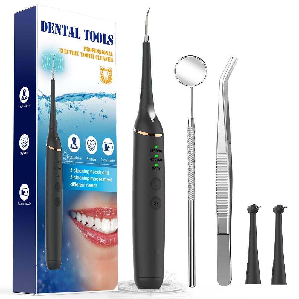Electric Teeth whitener Scaler Teeth Whitening kit Tools Tartar Stain Remover Teeth Plague Cleaner Tooth Scaling Supplies Teeth Brush Cleaner DailyAlertDeals No Display USA 