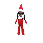 Snoop on A Stoop Christmas Elf Doll on the shelf Home Decoration New Year Christmas Gift Toy Christmas elf doll DailyAlertDeals RED United States 