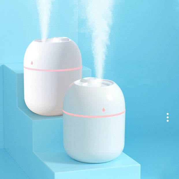Portable Water Drop Humidifier USB Desktop Indoor Air Atomization Humidifier Household Mute Large Spray Humidifier Humidifiers DailyAlertDeals   