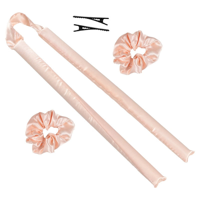Heatless Curling Rod Headband Lazy Curler Headband Make Hair Soft And Shiny Hair Curler Hairdressing Tools Heatless Hair Curls 0 DailyAlertDeals Pink 1  