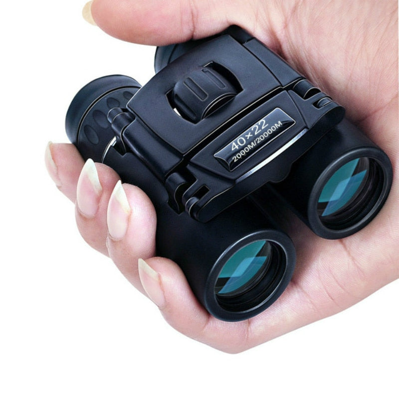 40x22 HD Powerful Binoculars 2000M Long Range Folding Mini Telescope BAK4 FMC Optics For Hunting Sports Outdoor Camping Travel 2000M Long Range Folding Mini Telescope DailyAlertDeals China  