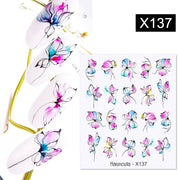 Harunouta Water Decals Ink Blooming Flower Leaves Transfer Nail Stickers Butterfly Love Heart Design Slider Watermark Decoration 0 DailyAlertDeals   
