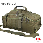 40L 60L 80L Men Army Sport Gym Bag Military Tactical Waterproof Backpack Molle Camping Backpacks Sports Travel Bags 0 DailyAlertDeals 80L OD Green China 