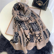 2022 New Design Brand Women Scarf Fashion Print Cotton Spring Winter Warm Scarves Hijabs Lady Pashmina Foulard Bandana Plaid 0 DailyAlertDeals m44-2 180x90cm 