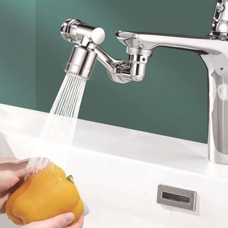 1440° Universal Rotation Faucet Sprayer Head For Extension Faucets Aerator Bubbler Nozzle Kitchen Tap Washbasin Robot Arm Brass Faucets for Kitchen DailyAlertDeals   